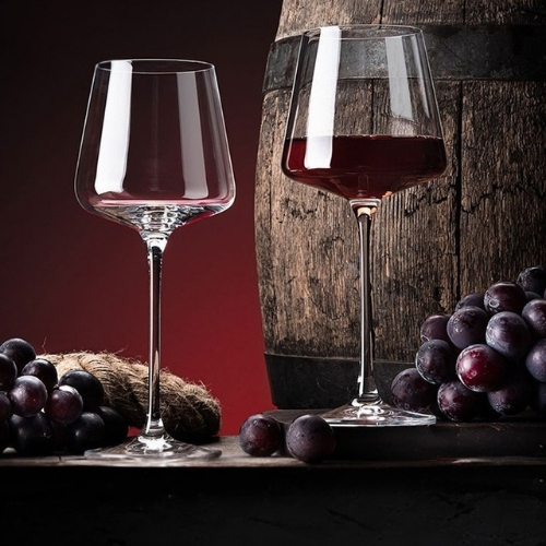 Vesselia Crystal Wine Burgundy Glass - FLS Series - OEM & ODM for Brands