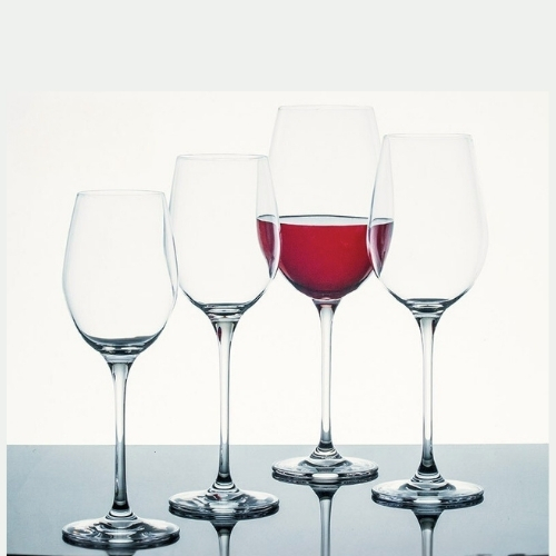 Vesselia Crystal Wine Glass – Beauty Series elegant wine glass