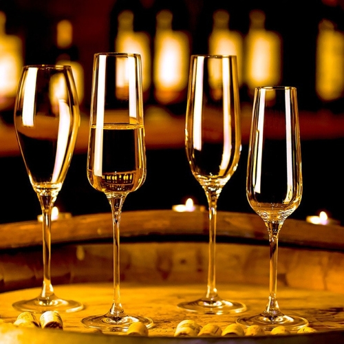 Vesselia Crystal Champagne Glass - FLS Series - OEM & ODM for Brands