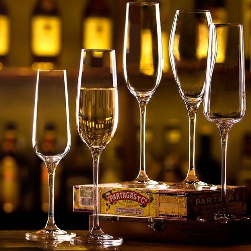 Vesselia Crystal Champagne Glass - FLS Series - OEM & ODM for Brands