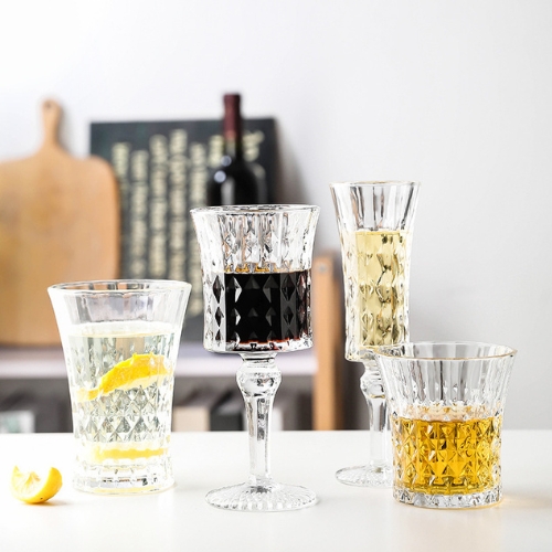 Vesselia Crystal Champagne & Whiskey Glass - Vintage Series - OEM & ODM for Brands