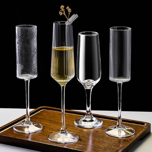 Vesselia Hand Blown Champagne Glasses - OEM & ODM for Brands