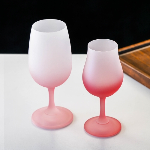 Vesselia Hand Blown Frosted Cocktail Footed Glass - OEM & ODM for Brands
