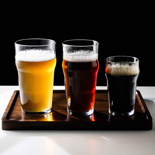 Vesselia Premium Crystal Pint Beer Glasses Wheat Craft Beer Glass