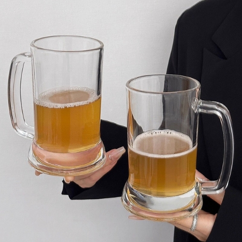 Vesselia Classic Style Mug for Bistro Cafe Nightclub Celebration Premium Beer Glass