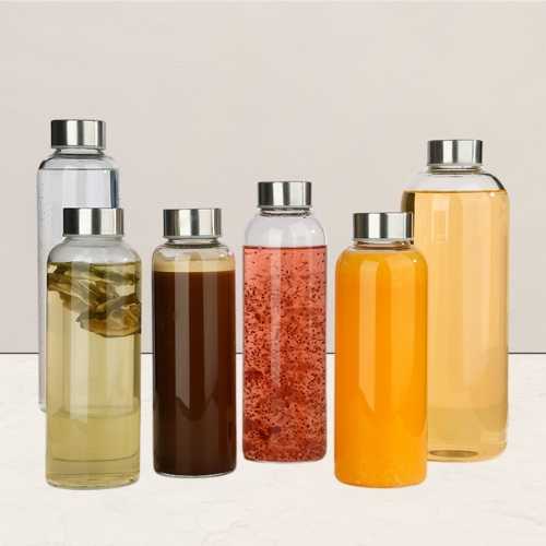 Glass Water Bottle