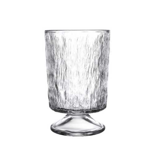 Vintage Lowball Glass Cup for Coffee & Cocktails | Retro INS Style Juice & Whiskey Glass