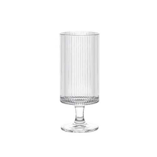 INS Style Stemmed Glass Cup for Coffee & Cocktails | Heat-Resistant Elegant Drinkware