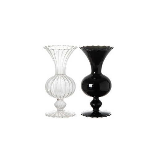 Minimalist Clear Glass Vase | High Borosilicate Hydroponic Flower Vase