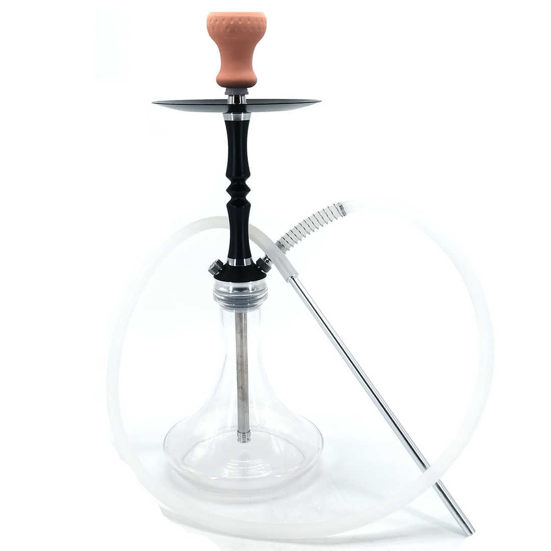 Aluminum Hookah Shisha Water Pipe with Glass Base | OEM Manufacturer & Supplier