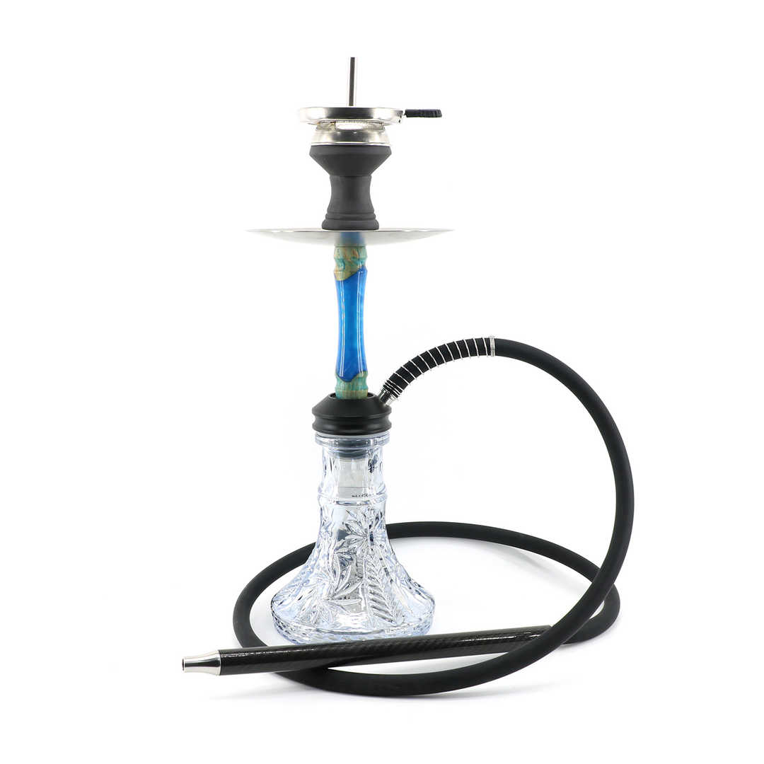 Custom Resin Hookah Set Single & Double Hose Glass Shisha Hookah Manufacturer OEM