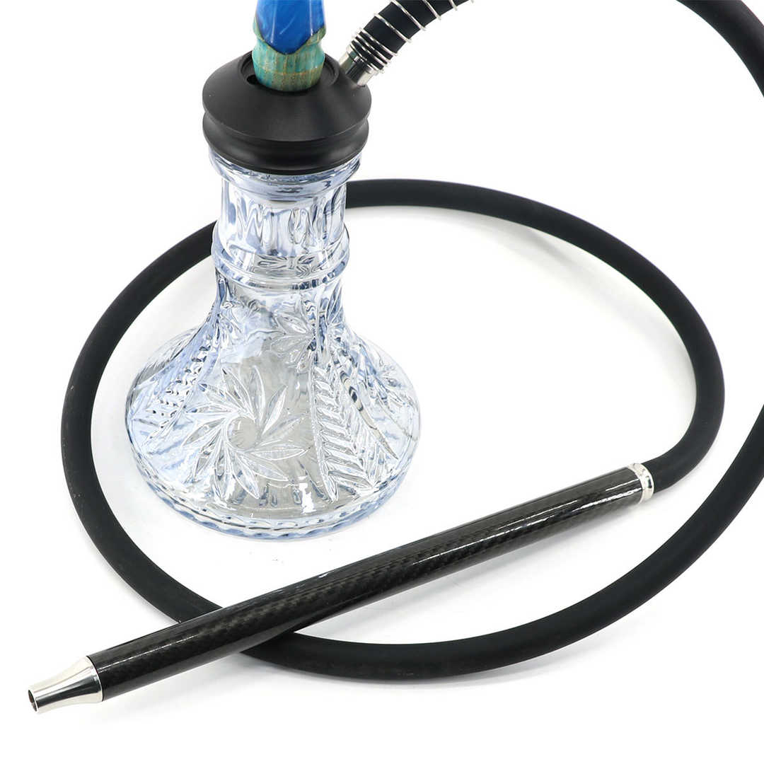 Custom Resin Hookah Set Single Double Hose Glass Shisha Hookah