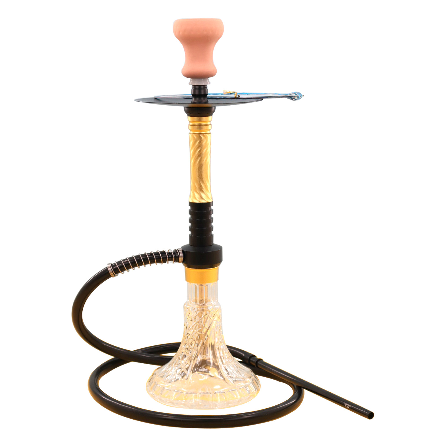 Factory Direct Aluminum Hookah Shisha | 1 Hose Arabic Hookah for Middle East Market