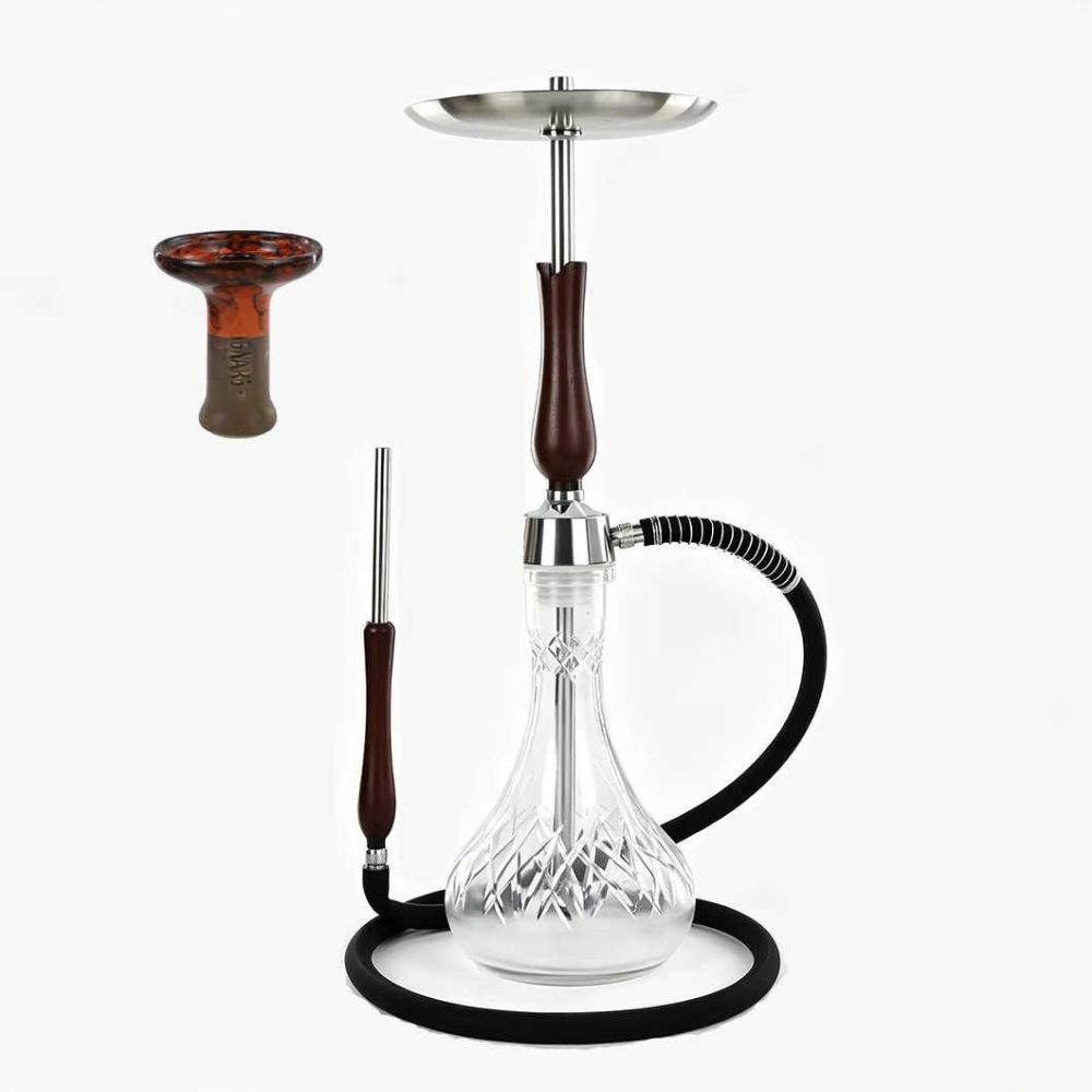 premium stainless steel arabic hookah shisha with glass base premium stainless steel arabic hookah shisha with glass base