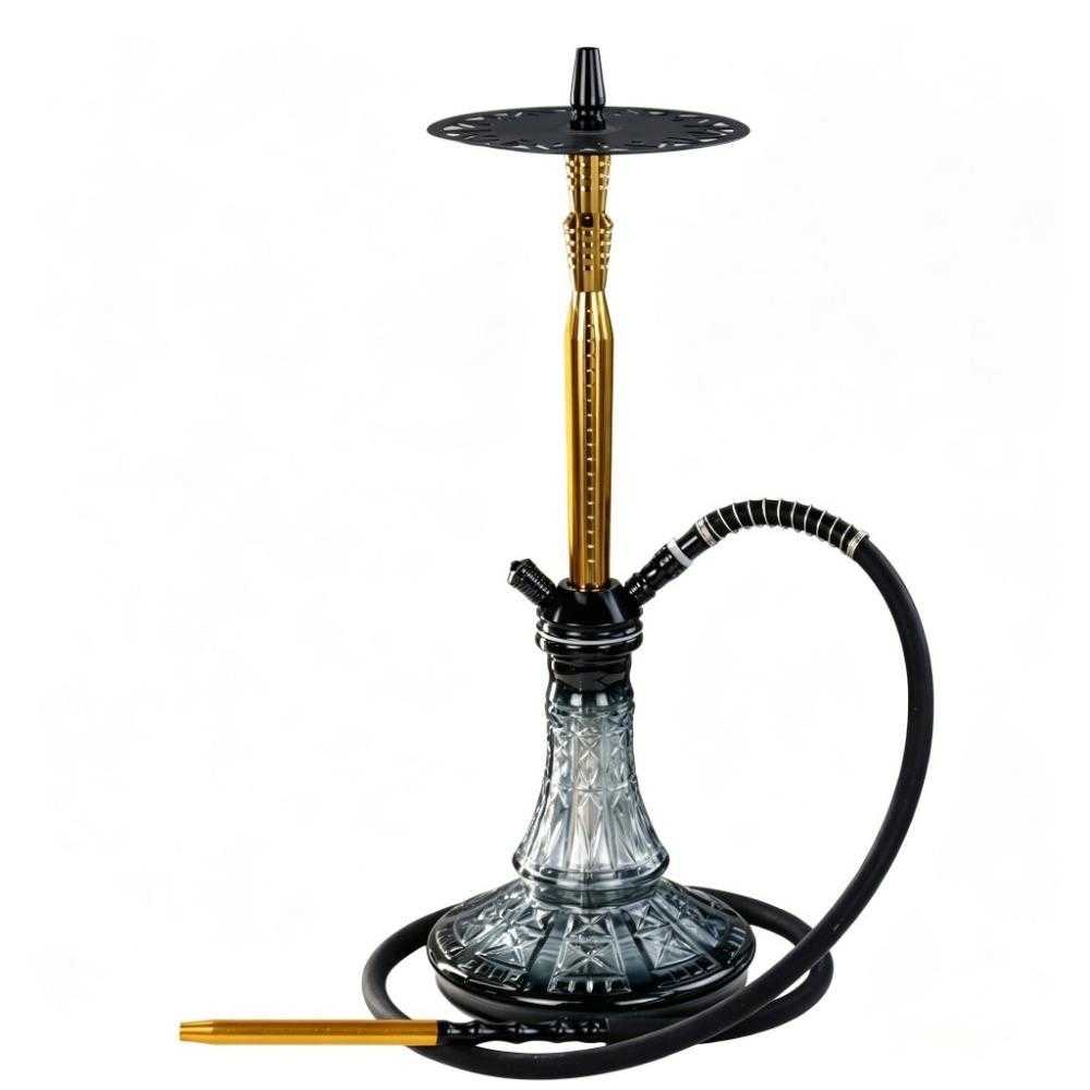 arabic single hose hookah shisha set with glass base arabic single hose hookah shisha set with glass base