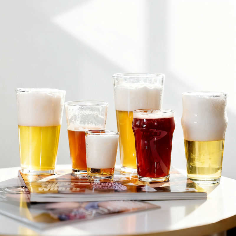 Custom Logo 16oz 20oz Large Capacity Pint Glass – Beer Can Glass Tumbler for Pub & Cocktail