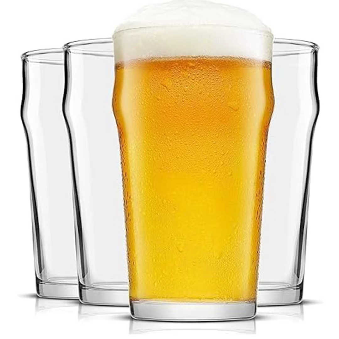 Personalized Pint Glasses | Custom Logo Beer Glasses for Breweries & Bars - Vesselia Glass