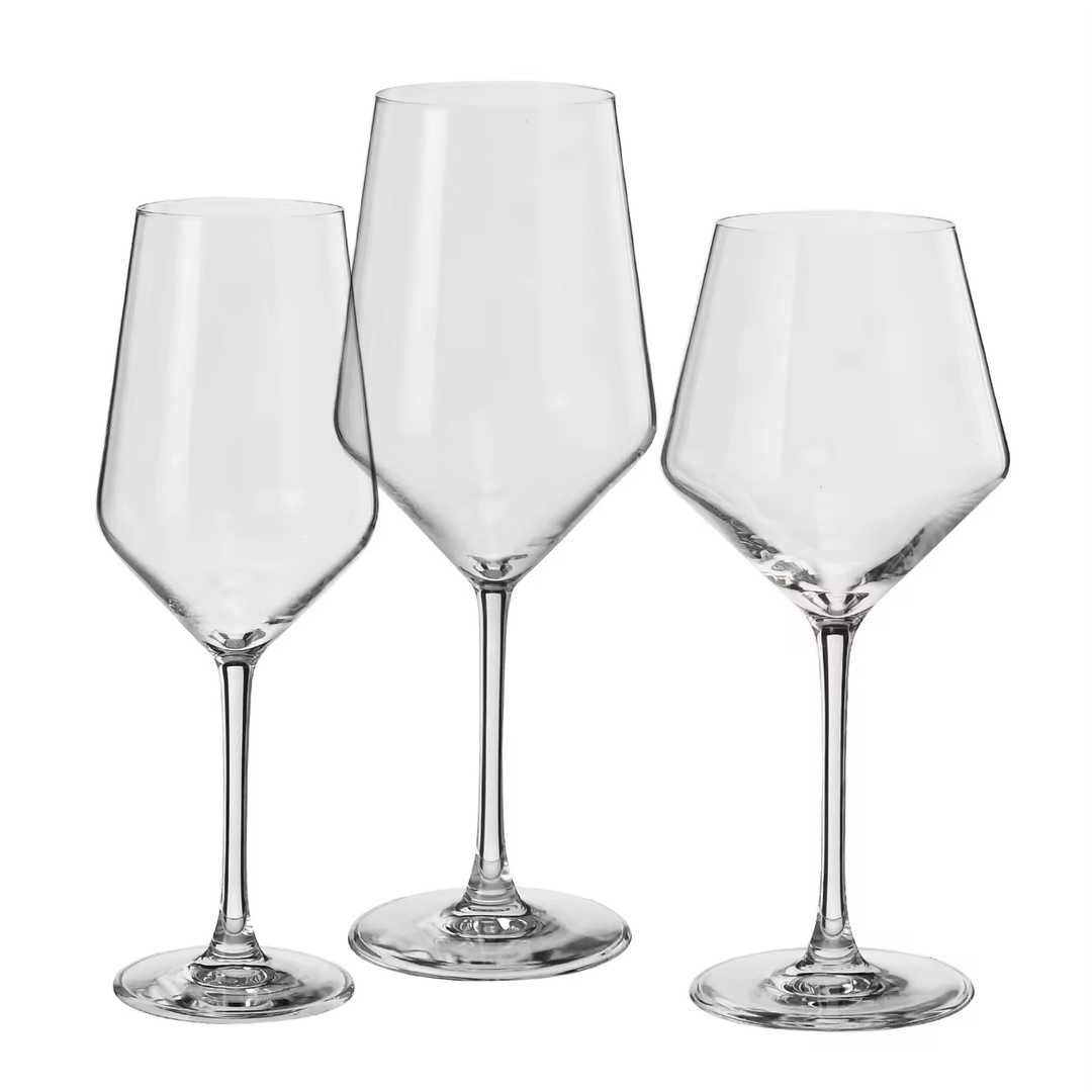 530ml Wholesale Transparent White Wine Glass Goblet | Custom Red Wine Glasses - Vesselia Glass